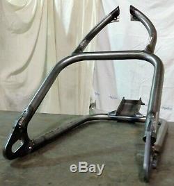 04-up Harley XL/Sportster Weld-on Hardtail, 4 Stretch, Curved Seat, 250 Width