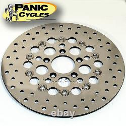 11.5 Front Floating Disc Rotor Polished Stainless Steel 2000&up Harley Fl Fx XL