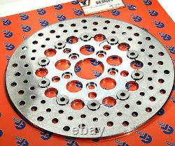 11.5 Rear Floating Disc Rotor Polished Stainless Steel 79-99 Harley Fl Fx XL