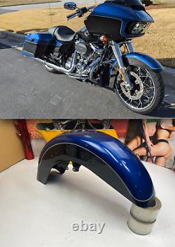 14-22 OEM 2022 Harley Touring Road Glide Special Front Fender Reef Blue