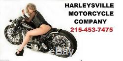 14 inch Ape Hanger Complete Extended Cable/Brake Line Kit Burly Harley Softail