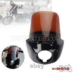15 Front Headlight Fairing Cover With Windscreen For Harley Sportster Low XL883L