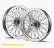 16x3.5 60 Spoke Wheel Set For Harley Softail Fatboy Deluxe Heritage 1984-1999