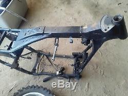 1998 Harley Road King Classic Touring electra glide Main Frame Chassis Straight