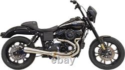 2008-2017 for Harley Fat Bob FXDF High Horsepower 21 Exhaust Stainless Steel