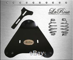 2010-2019 La Rosa Harley Sportster Solo Seat EZ Mounting Kit + 3 Coiled Springs