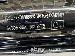 2012-2017 OEM Harley-Davidson Dyna Stock Exhaust System Chrome