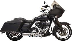 2014-2016 for Harley Street Glide Special FLHXS 21 Short Exhaust Stainless Stee