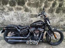 2019 Harley Davidson Street Bob Softail M8 Engine Slip-on Exhaust Custom