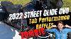 2022 Harley Street Glide Steel Blue Cvo Tab Performance With Zombie Baffles Wow
