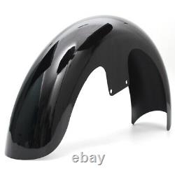 21 Wrap Wheel Front Fender For Harley Touring Electra Glide baggers Motorcycle