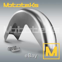 23 26 HARLEY FRONT FENDER With BRACKETS FOR TOURING BAGGER SOFTAIL MODELS