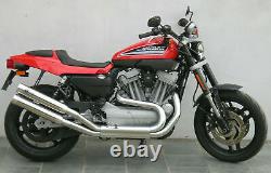 2 Stainless Steel Silencers Qd Exhaust Harley Davidson Xr 1200 Ahar0160001