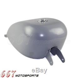 3.3 Gallon Fuel Gas Tank with Cap For Harley Sportster XL883 1200 2004 2005 2006