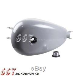 3.3 Gallon Motorcycle EFI Gas /Fuel Tank For 2007-UP Harley Sportster XL Custom