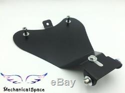 3 Solo Spring Mounting Kit With Seat Baseplate Bracket for Harley Bobber Chopper