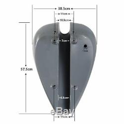 4.7 Gal. 5 Stretched Gas Fuel Tank Fit For Harley Custom Chopper Baggers Bobber