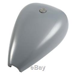 4.7 Gal. 5 Stretched Gas Fuel Tank Fit For Harley Custom Chopper Baggers Bobber