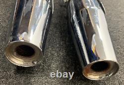 (52) Genuine Harley Davidson Softail Exhaust Catalyst End Cans 65682-04