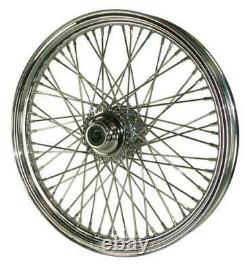 60 Stainless Spoke Front Wheel 19 inch x 2.15 inch Harley XL Sportster 2008-12