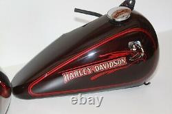 86-99 Harley davidson Softail Left And Right Side Gas Tank OEM Paint (P-71)