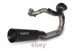Akrapovic Exhaust Black Stainless Race Sys Harley-Davidson VRSC-F Muscle 09-16