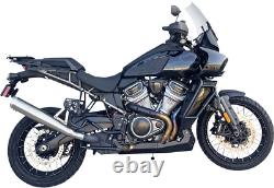 Bassani 4 Stainless Steel Motorcycle Slip-On Exhaust 2021-22 Harley Pan America