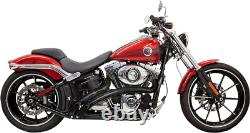 Bassani Radial Sweepers 2-2 Exhaust 1986-2017 Harley Dyna Softail Breakout FXS