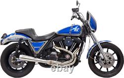 Bassani Road Rage III Stainless Exhaust 1984-2000 Harley Davidson FXR FXRT FXRS