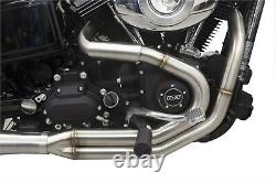 Bassani Stainless Road Rage III 2-Into-1 Exhaust System Harley FXD Dyna 91-17