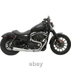 Bassani Stainless Steel Road Rage III Exhaust 2-into-1 Harley XL Sportster 04-17