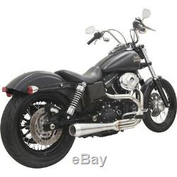 Bassani Stainless Steel Road Rage III Exhaust System for Harley Dyna FXD 91-17