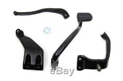Black Further Forward Mid-Control Kit, for Harley Davidson, by V-Twin
