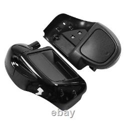 Black Lower Vented Fairings Engine Guard Bar Fit For Harley Road Glide 2014-2021
