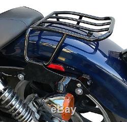 Black Solo Detachable Luggage Rack For Harley Sportster 1200 Iron 883 2004-2017