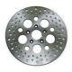 Brake 11,5 Front Perforated Stainless Steel For Harley-davidson Big Twin And