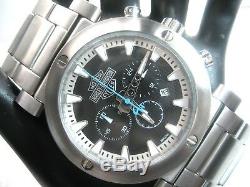 Bulova Harley-davidson 76b166 Men's Chronograph /watch Black Dial /analog/modern