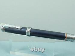 C1990 Vintage Harley Davidson Fountain Pen, Marine Blue, CT, Box RARE MINT