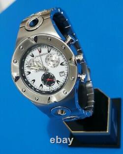 CHRONOTECH Chronograph Swiss Style Harley Full Size Stainless Steel, 40,6 MM