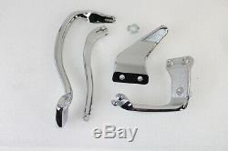 Chrome Further Forward Mid-Control Kit, for Harley Davidson, by V-Twin