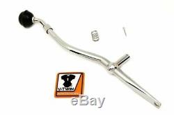 Chrome Steel Gas Tank Hand Shifter Shift Suicide Lever Harley Knucklehead UL 61