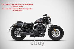 Complete Exhaust Sport Zard Steel Ceramic E3 Harley Davidson Sportster 2003-13