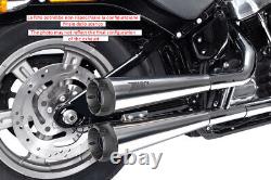 Complete Exhaust Zard Aluminum Polished E4/e5 Harley Davidson Softail M8 2016-23