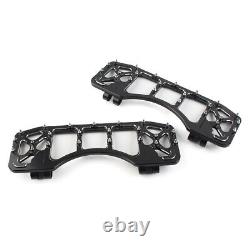 Cross Country MX Billet Aluminum Front Floorboards FOR Harley Touring Dyna FLD