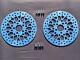Dna 11.5 Mesh Front & Rear Brake Rotors, Harley Softail Dyna Sportster Chr Bolts