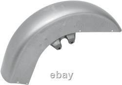 DS Raw Steel Front Fender w Trim Holes for Harley-Davidson Road King 2000-2013
