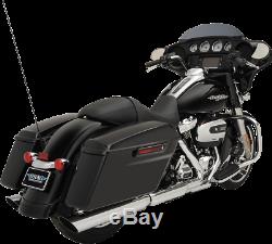 Drag Specialties Chrome 4 Slip On Exhaust Mufflers 17-19 Harley Touring FLHX