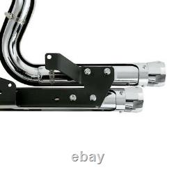 Dual Pipes Muffler Exhaust For Harley Davidson Sportster XL 1200 883 04-13 12 US