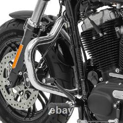 Engine Guard Mustache for Harley Sportster 04-20 Crashbar stainless steel