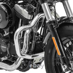 Engine Guard Mustache for Harley Sportster 04-20 Crashbar stainless steel
